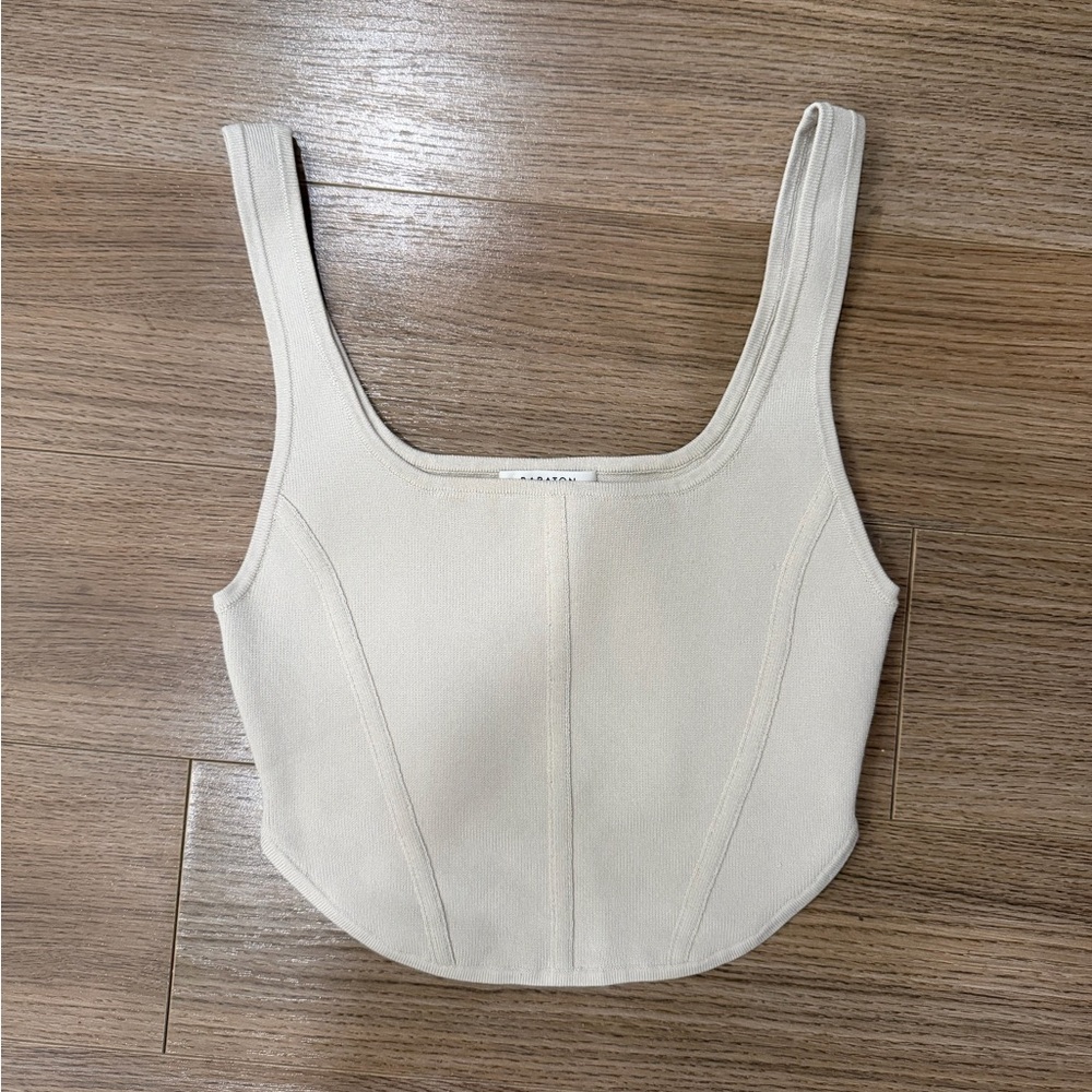 Aritzia Beige Women's Crop Top